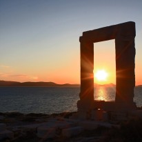 Porte du temple dédié à Apollon - Naxos - Grèce