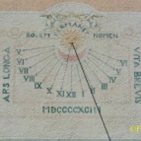 Cadran solaire Ajaccio - Corse